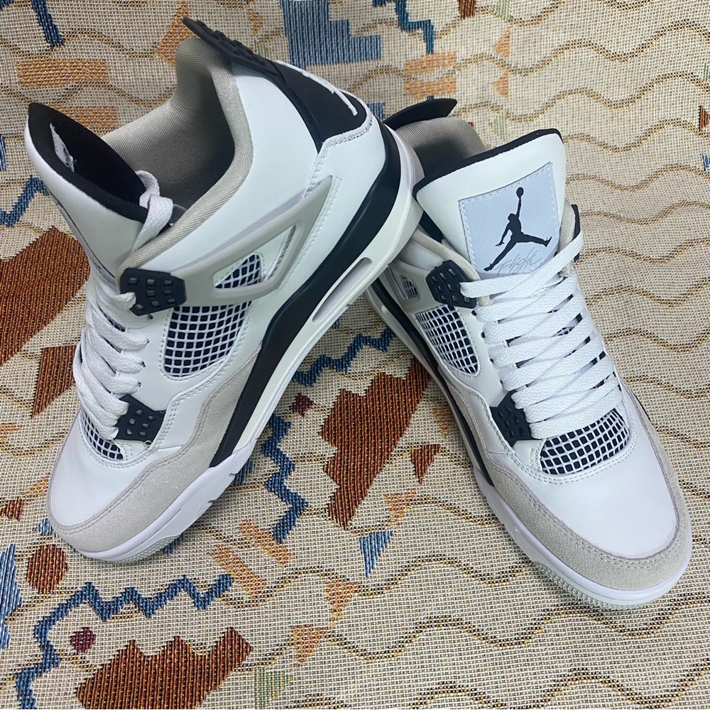 Brand New Retro Military Black -Men's Classic Athletic Shoes Trainers - Picture 3 of 8